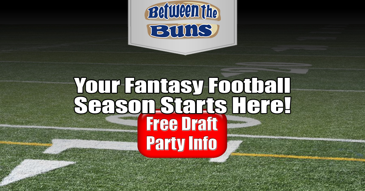Fantasy Football with benefits.  Check out our draft parties and all the freebies you get when you host yours at the Buns.